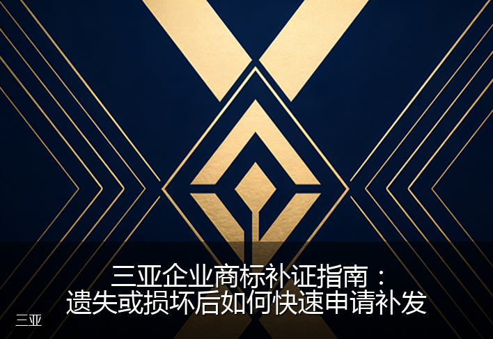 三亚企业商标补证指南：遗失或损坏后如何快速申请补发