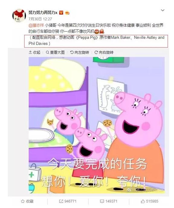 “小猪佩奇”身上纹 掌声送给社会人 ——全国首例侵权案件! “小猪佩奇”身上纹 掌声送给社会人 ——全国首例侵权案件!