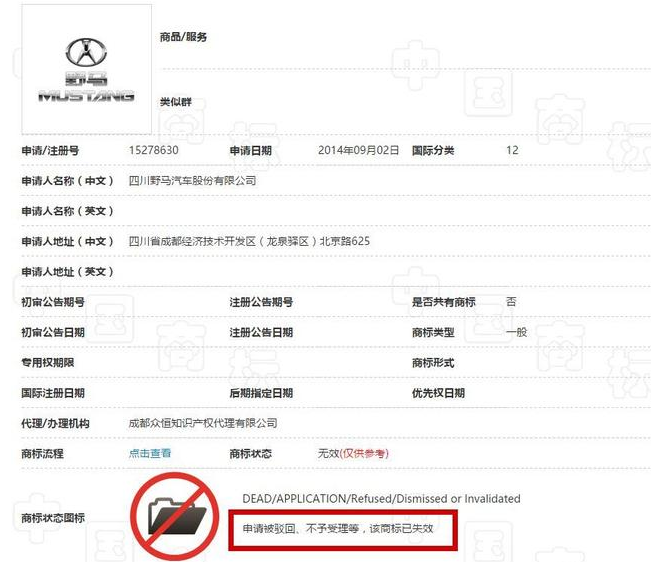 福特输了野马商标赔偿100万元 但赢了未来男人的心