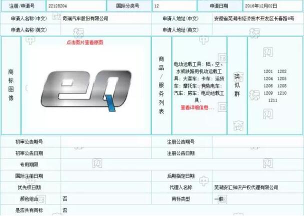 因商标异议,奇瑞“eQ”与奔驰商标“EQ”杠上啦! 因商标异议,奇瑞“eQ”与奔驰商标“EQ”杠上啦!