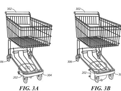 沃尔玛申请专利——无人驾驶购物车