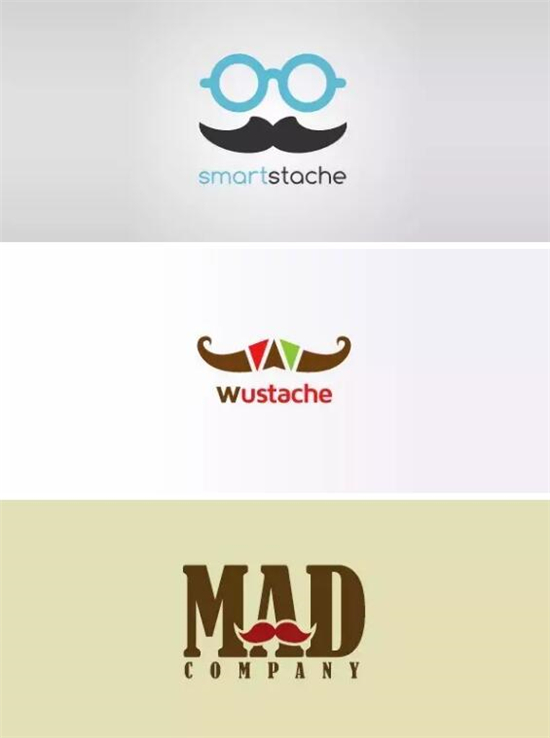 胡子元素商标设计作品赏析