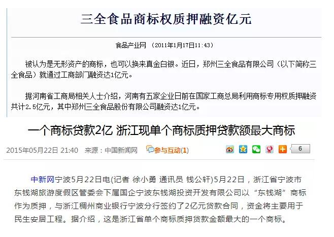 商标权贷款2亿？你也可以做到！