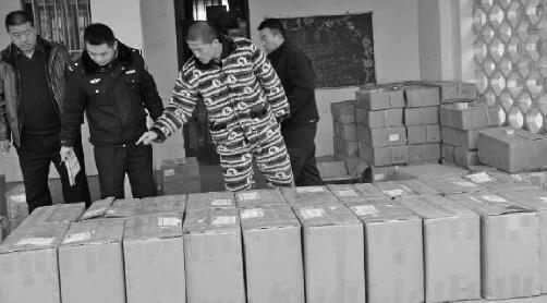 徐州查获假冒注册商标化妆品23吨