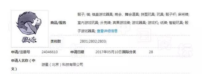 各大厂商哄抢狼人杀商标，然而最后赢家居然是他？