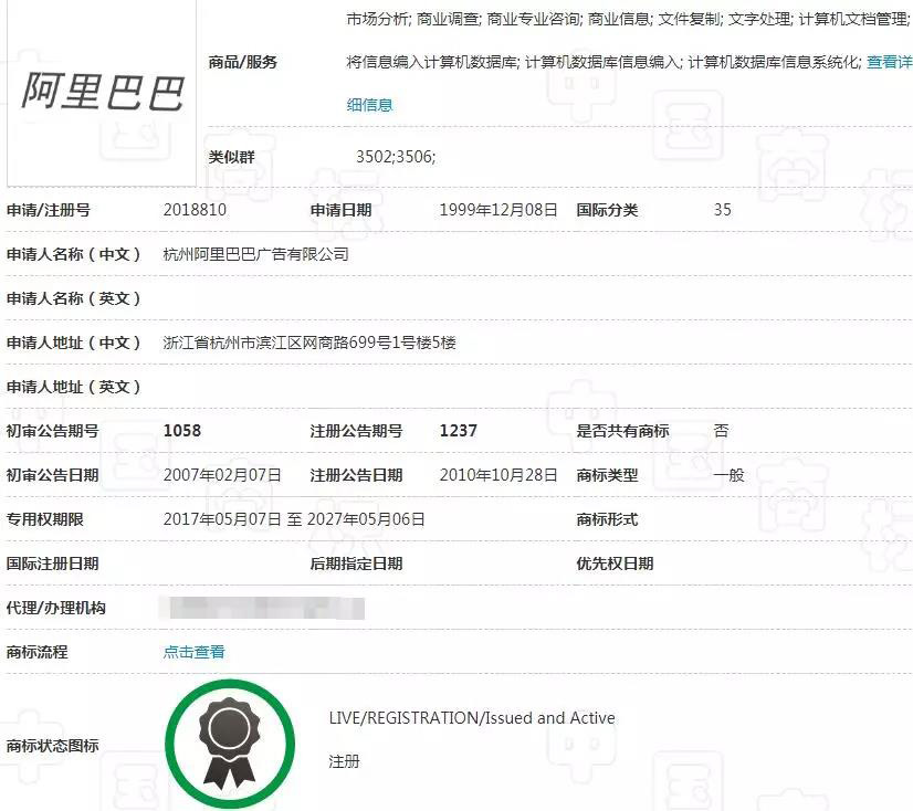什么?这枚商标居然惊动了阿里和恒大! 什么?这枚商标居然惊动了阿里和恒大!