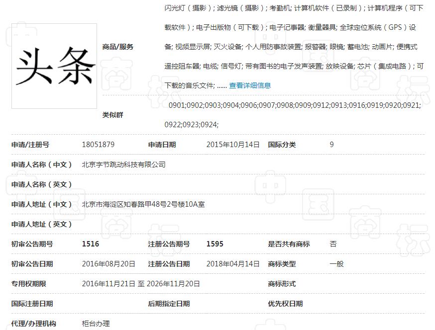 网易申请“头条”商标?兄弟这是要搞事啊! 网易申请“头条”商标?兄弟这是要搞事啊!