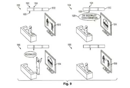 索尼趣味专利:遇到广告大喊一声,即可跳过广告时间 索尼趣味专利:遇到广告大喊一声,即可跳过广告时间